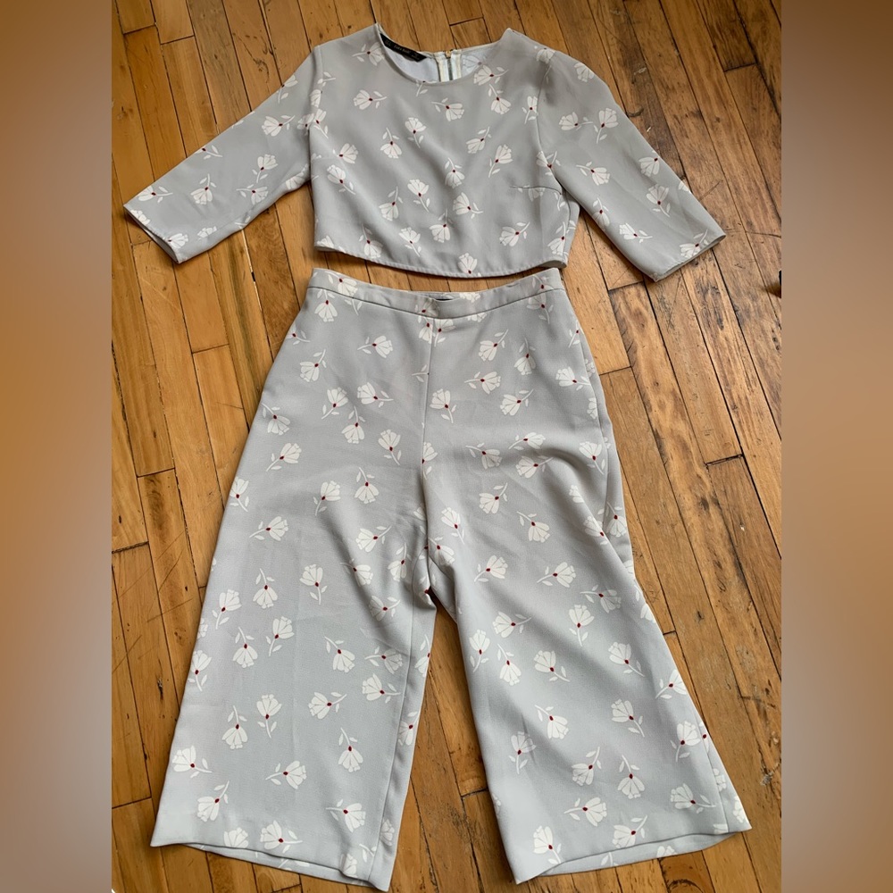 Zara Floral Matching Coord Set
